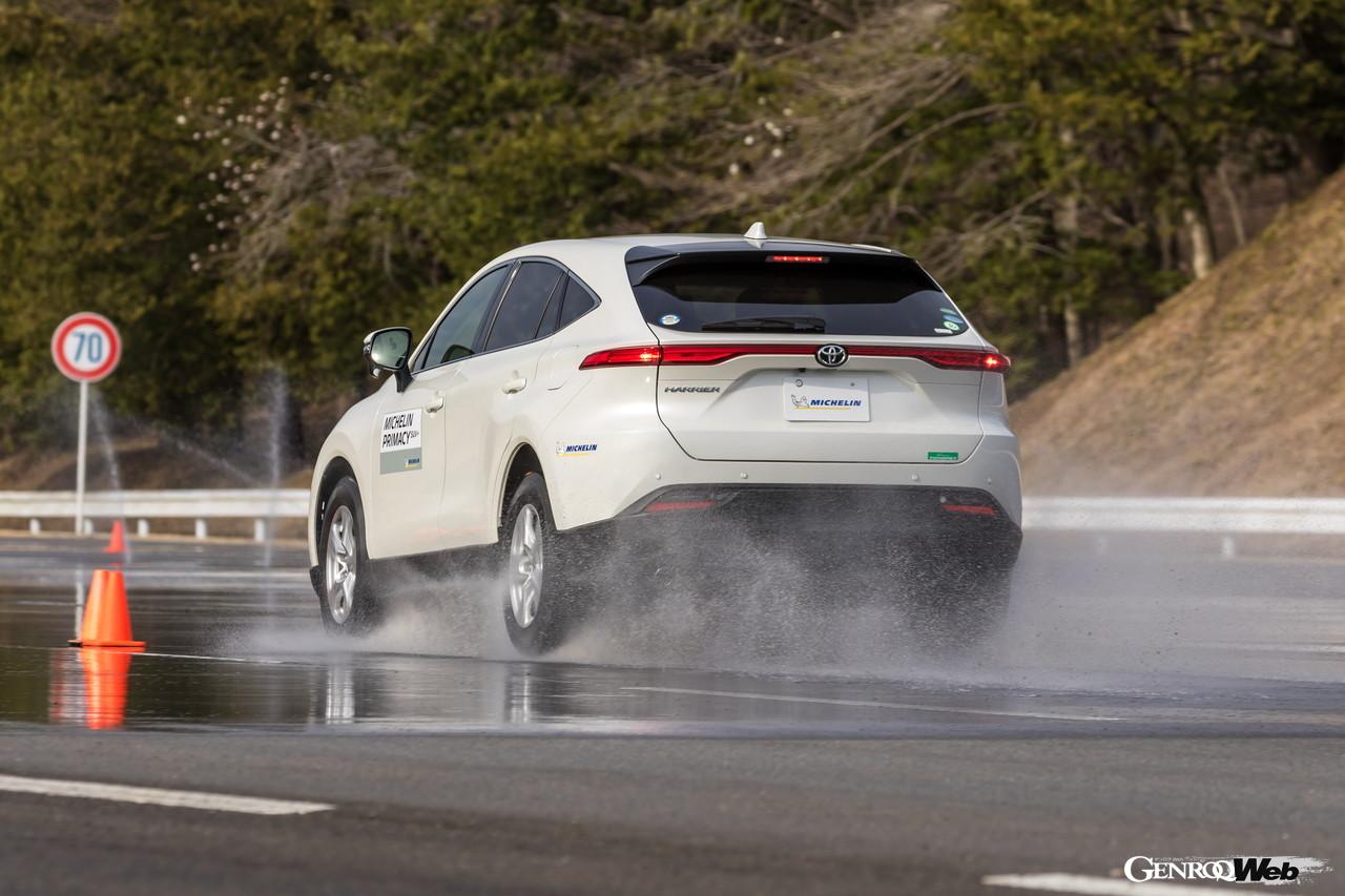 ミシュラン プライマシーSUV＋のテスト走行