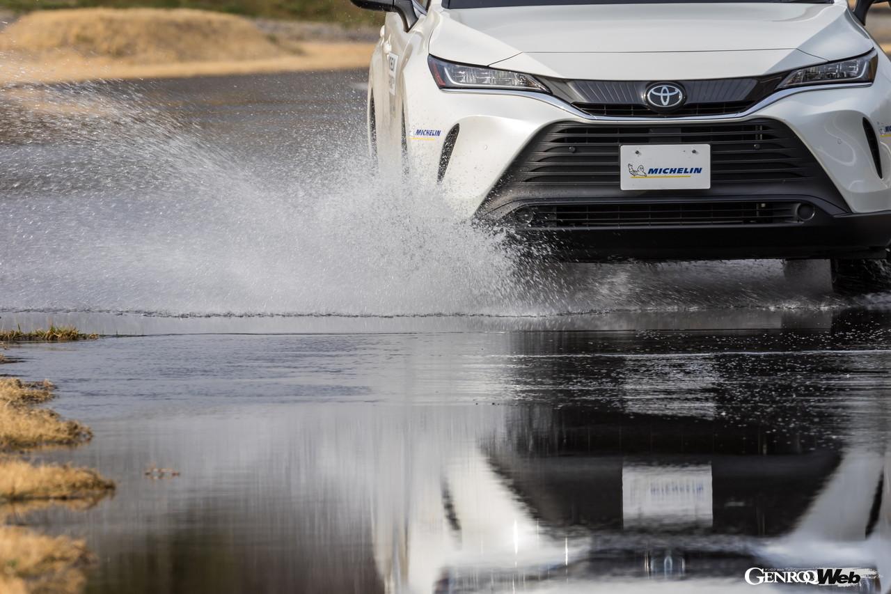 ミシュラン プライマシーSUV＋のテスト走行