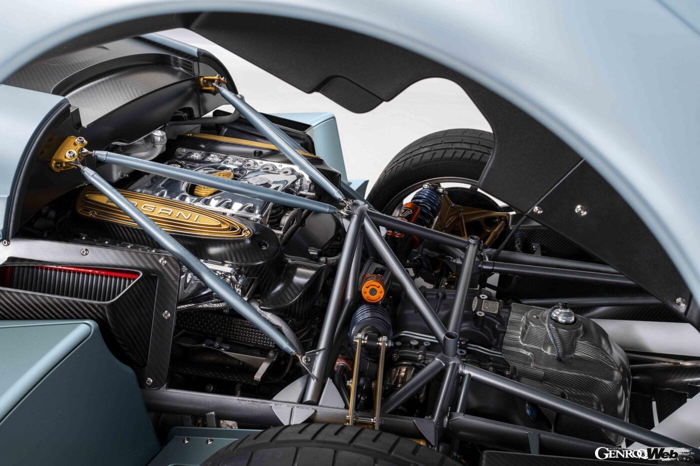 パガーニ ウアイラ コーダルンガのパワートレイン