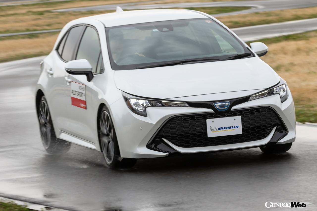 ミシュラン パイロットスポーツ5インプレッション、走行シーン