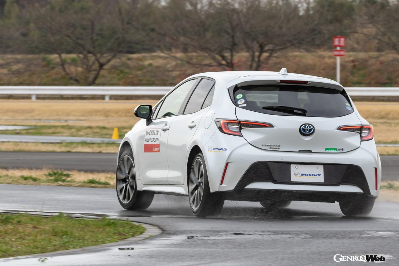 ミシュラン パイロットスポーツ5インプレッション、走行シーン