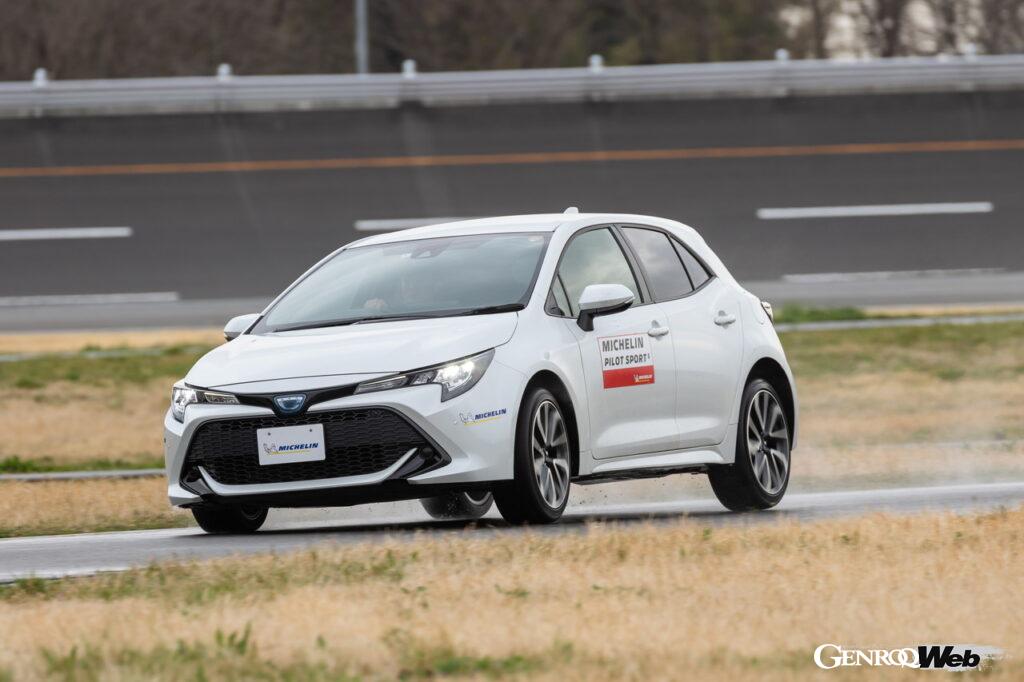 ミシュラン パイロットスポーツ5インプレッション、走行シーン