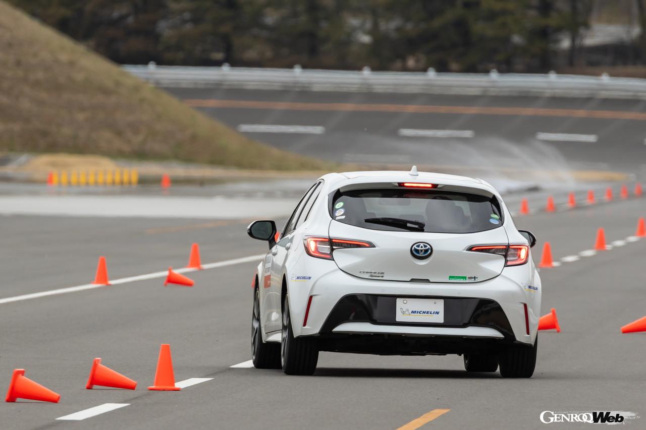 ミシュラン パイロットスポーツ5インプレッション、走行シーン