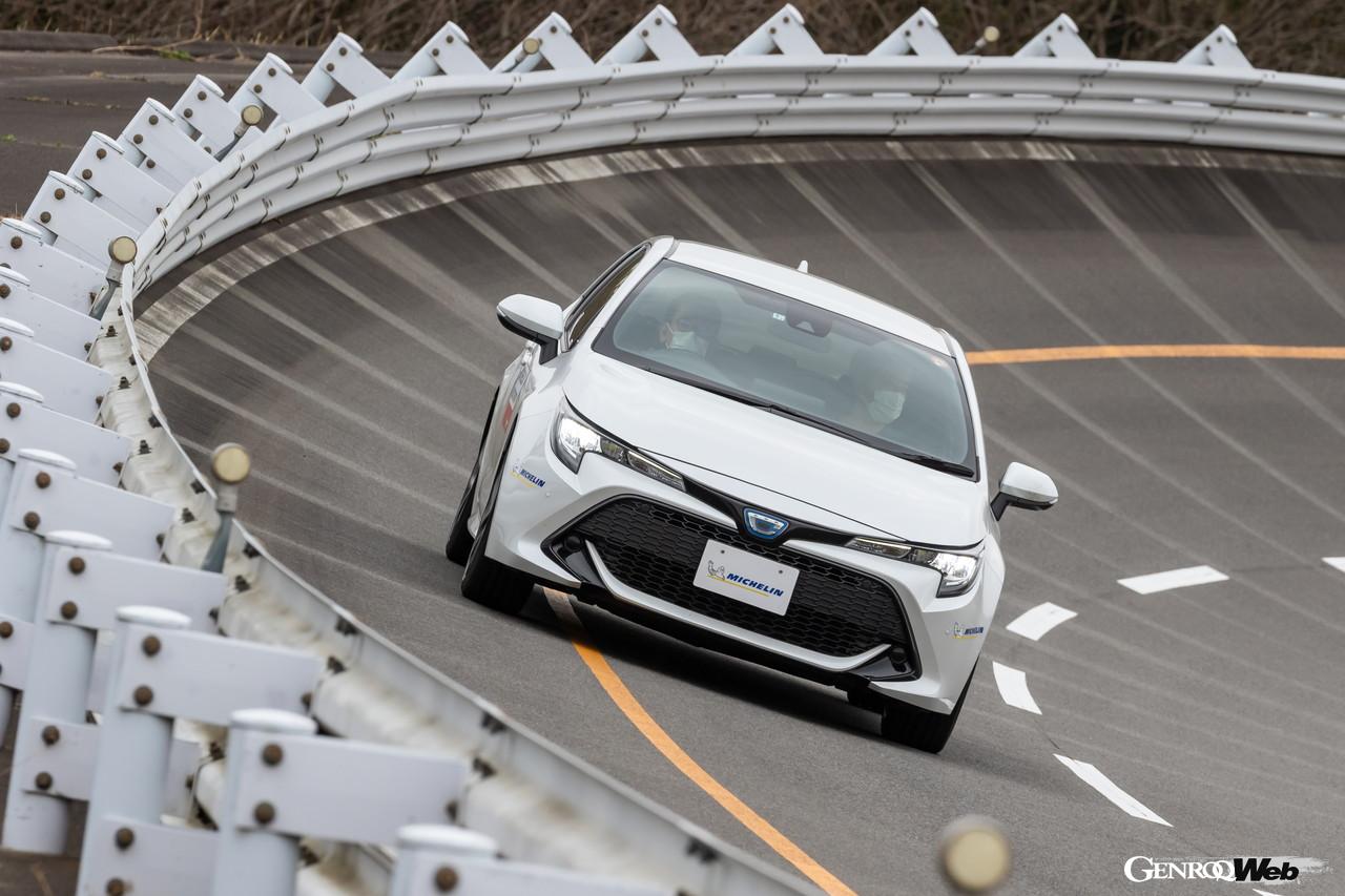 ミシュラン パイロットスポーツ5インプレッション、走行シーン