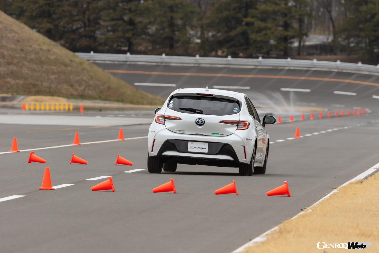 ミシュラン パイロットスポーツ5インプレッション、走行シーン