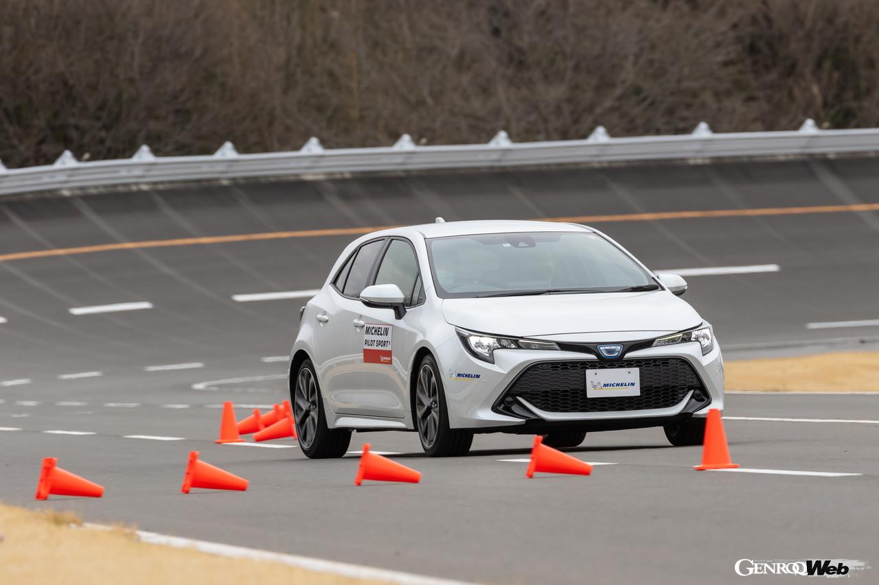 ミシュラン パイロットスポーツ5インプレッション、走行シーン
