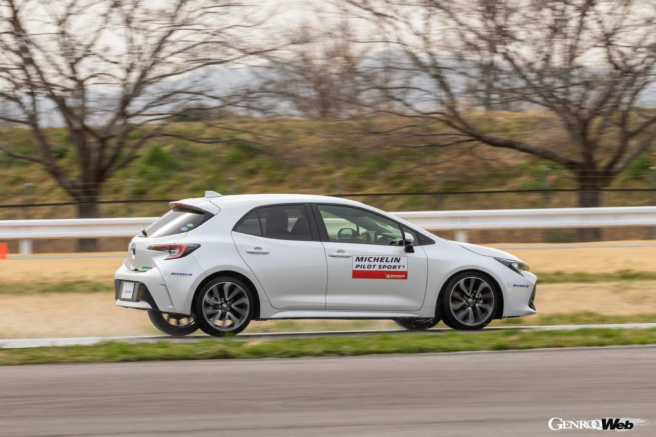 ミシュラン パイロットスポーツ5インプレッション、走行シーン