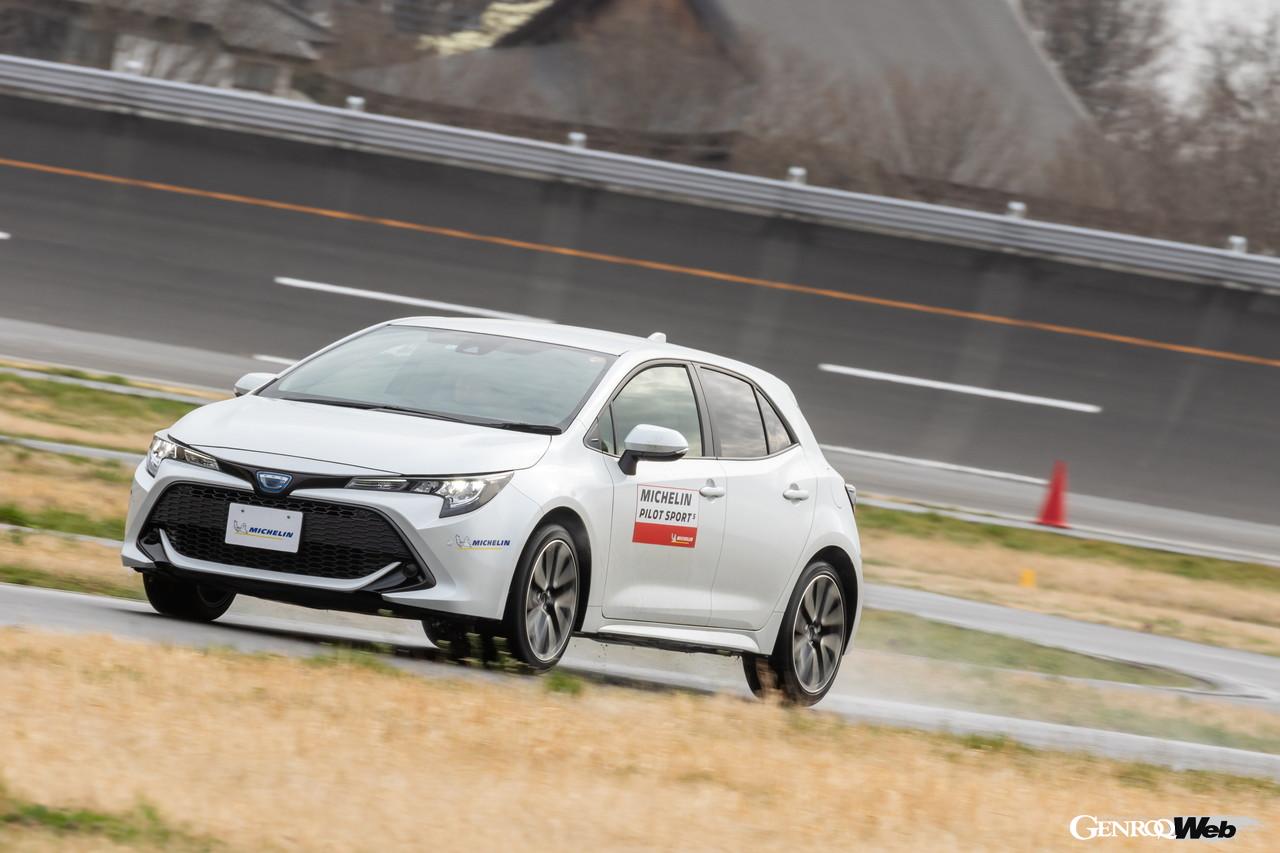 ミシュラン パイロットスポーツ5インプレッション、走行シーン