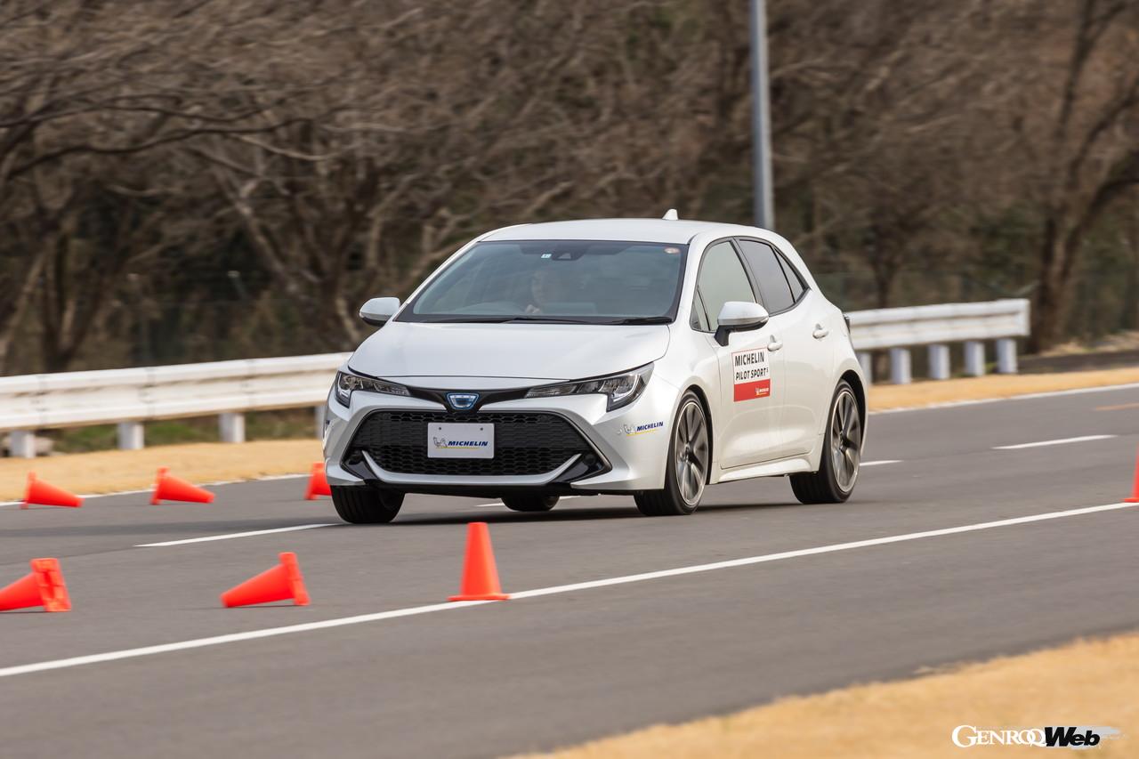 ミシュラン パイロットスポーツ5インプレッション、走行シーン