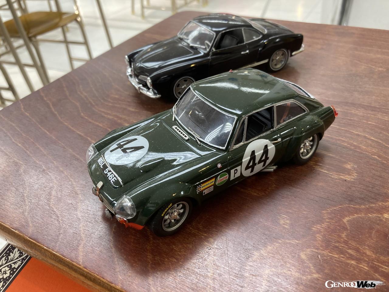 「昭和レトロな世界展」に出展されたミニカー