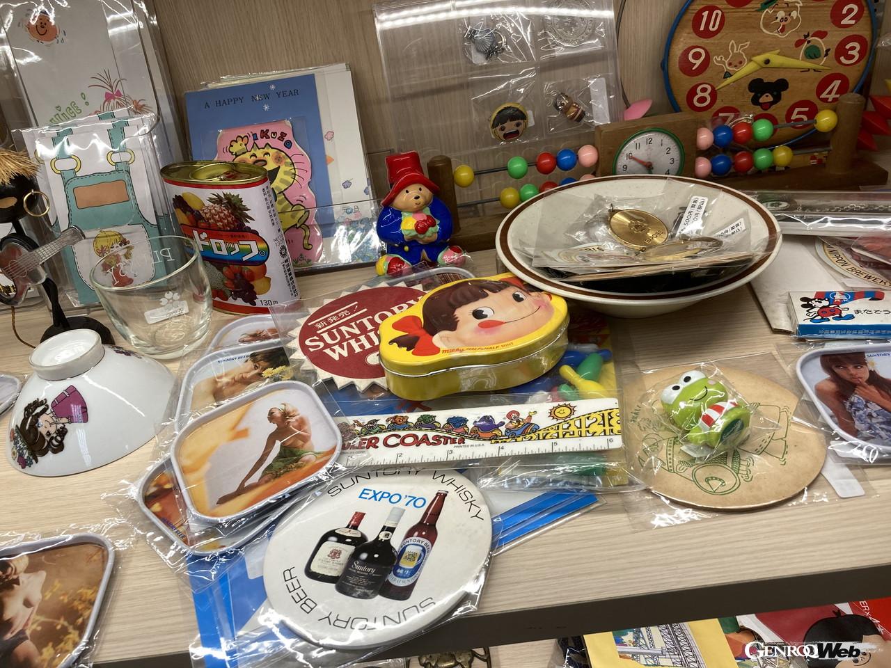 「昭和レトロな世界展」に出展された昭和レトロな雑貨