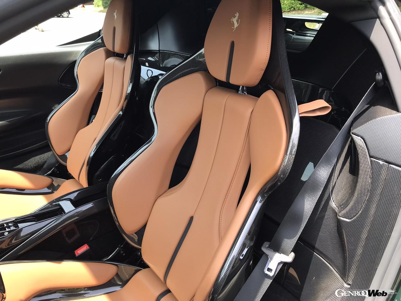 ウナ丼×GENROQコラボ第3弾！フェラーリ SF90 ストラダーレのシート