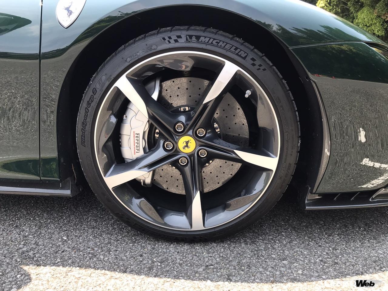 ウナ丼×GENROQコラボ第3弾！ フェラーリ SF90 ストラダーレのホイール