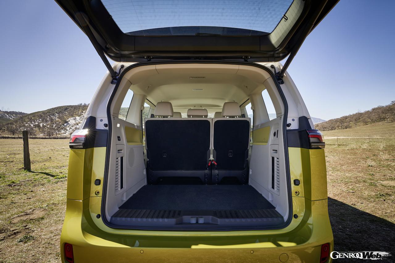 フォルクスワーゲン ID.Buzzのラゲッジコンパートメント