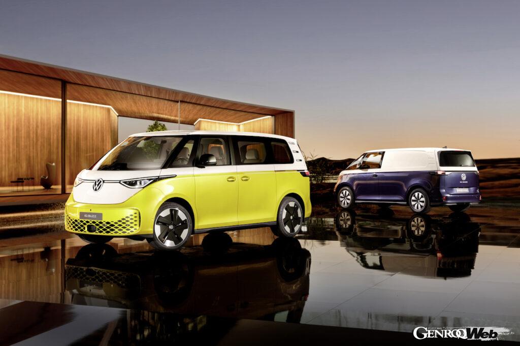 フォルクスワーゲンID.Buzzと、商用仕様のID.Buzzカーゴ