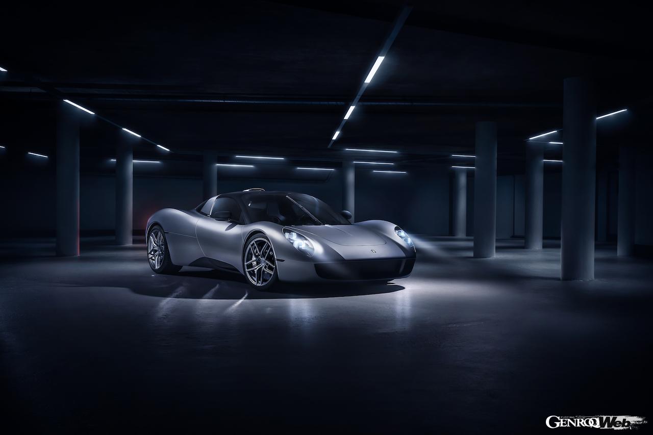 ゴードン・マレー・オートモーティブが開発した、T.33のフロントスタイル