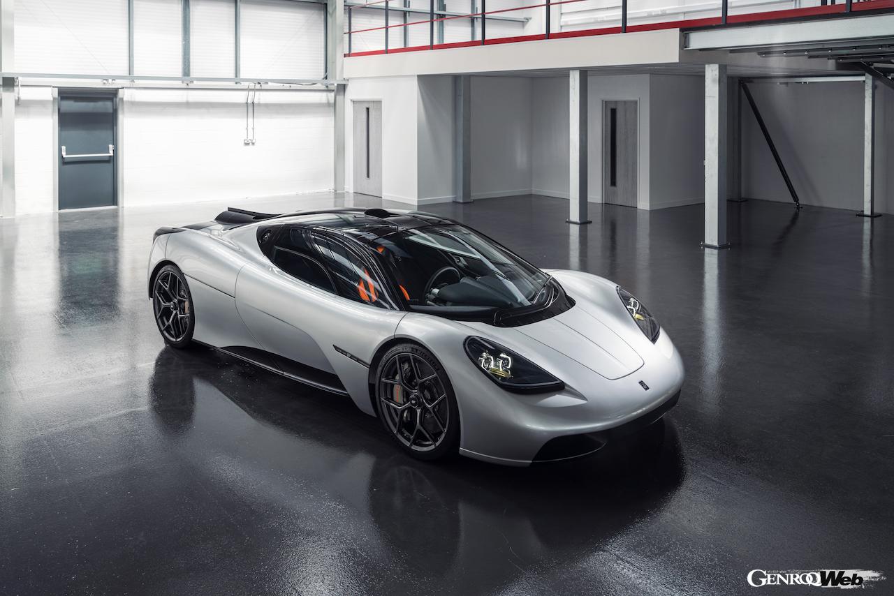 ゴードン・マレー・オートモーティブが開発した、T.50のフロントスタイル