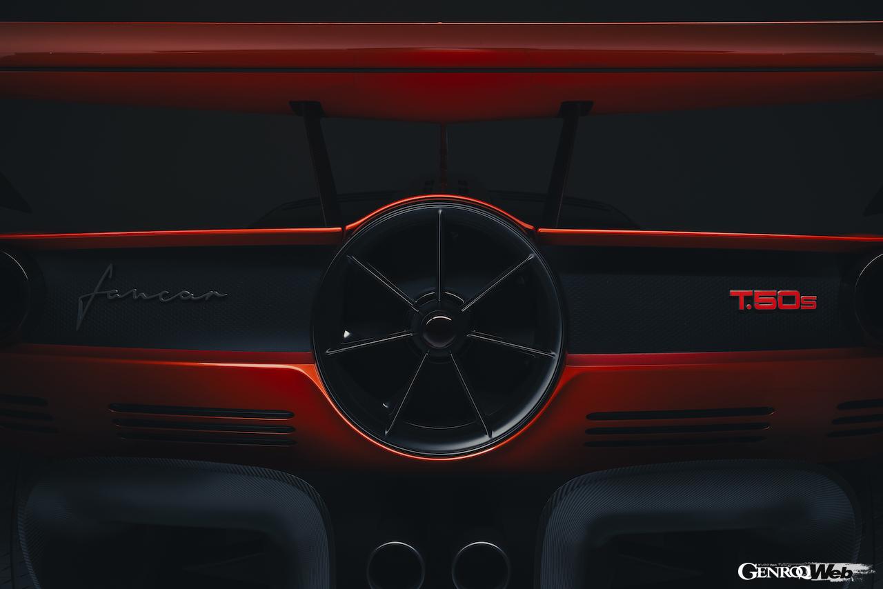 ゴードン・マレー・オートモーティブが開発した、T.50sのディティール