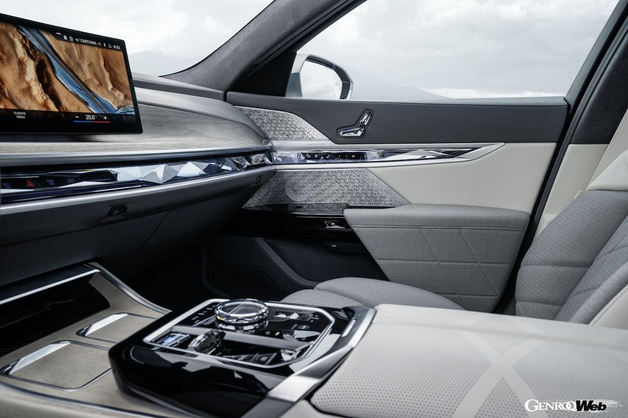 新型BMW 7シリーズのインテリア
