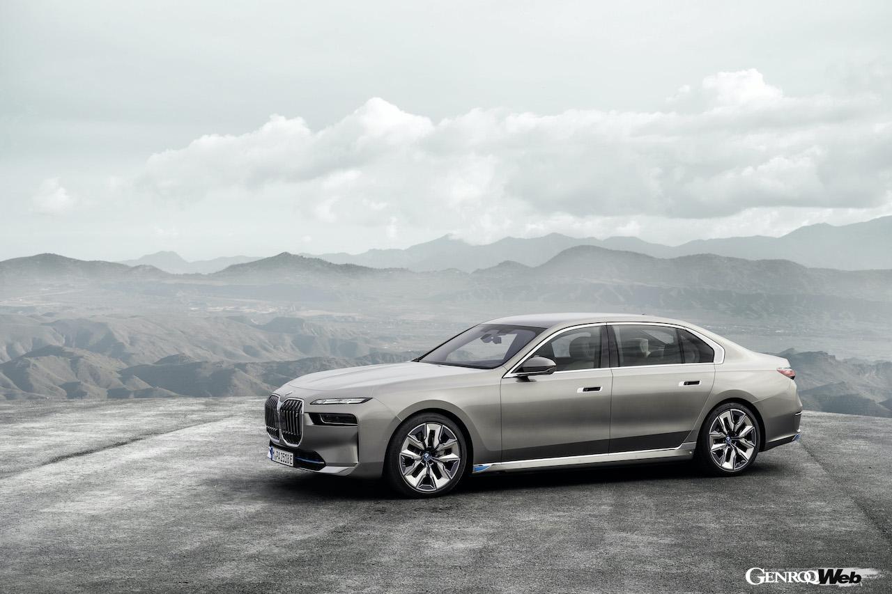 新型BMW 7シリーズのフロントスタイル