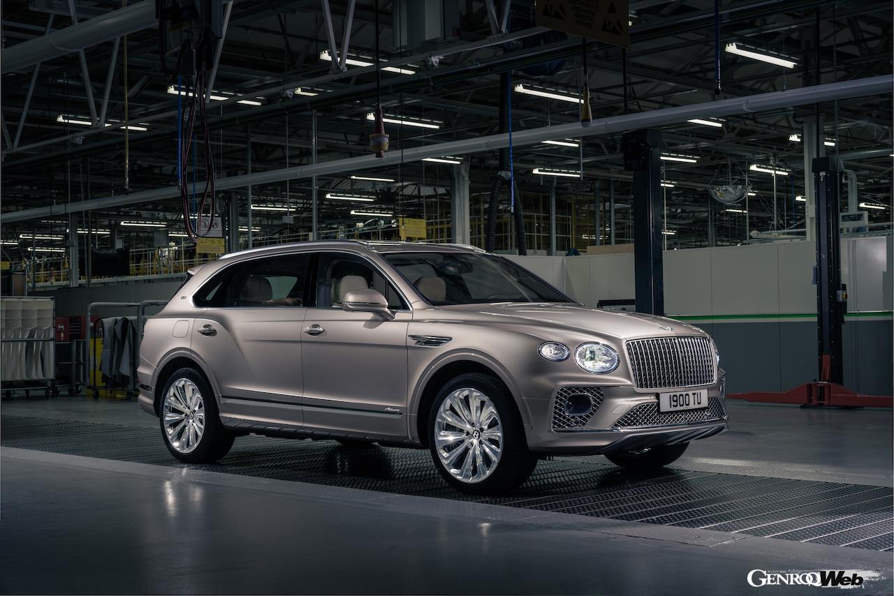 ベントレー ベンテイガEWBのフロントスタイル