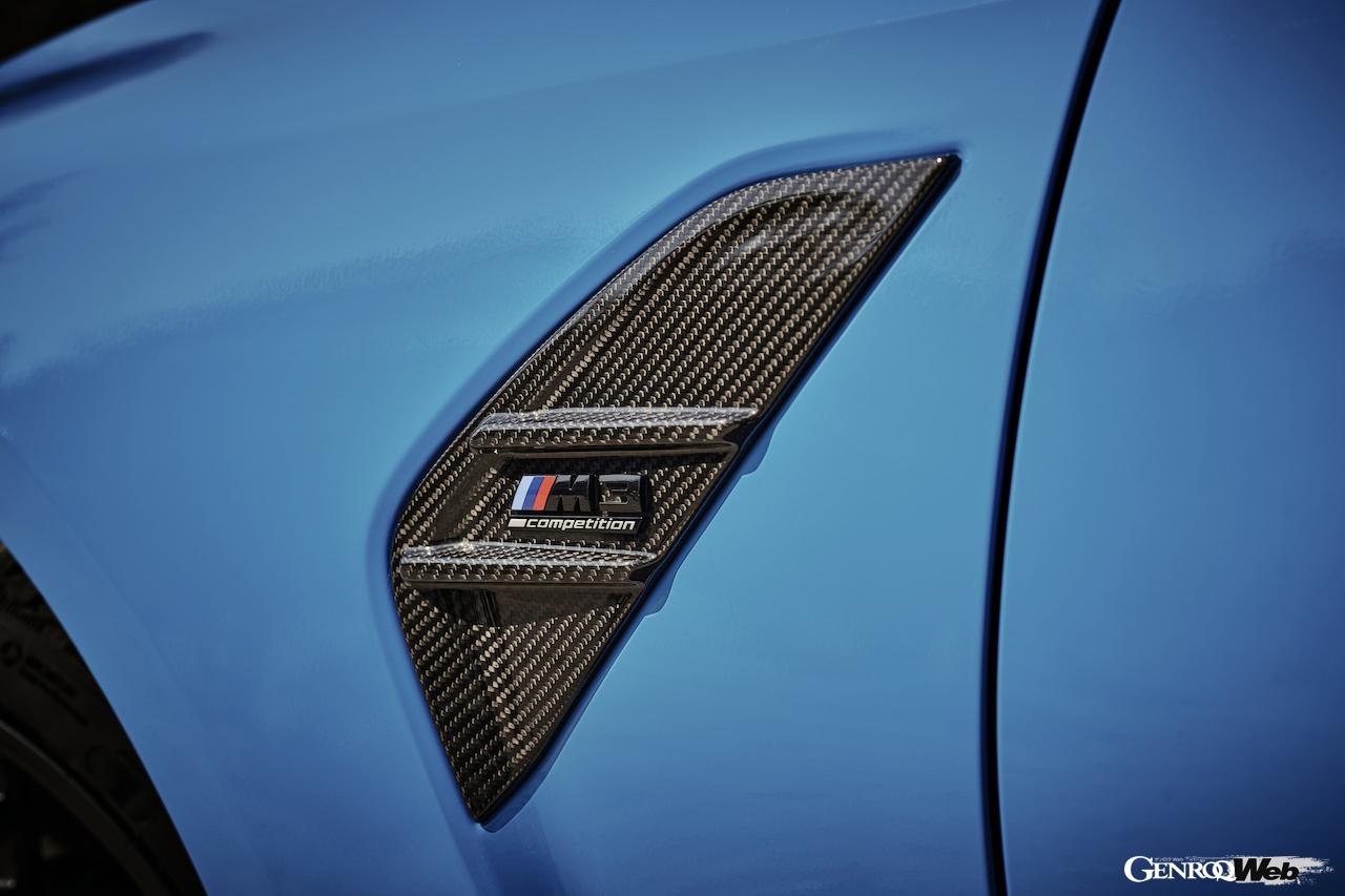 「M パフォーマンス・パーツ」に加わった、新型BMW M3 ツーリング用カーボンファイバー製エクステリアパーツ。