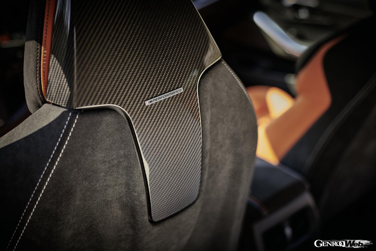 「M パフォーマンス・パーツ」に加わった、新型BMW M3 ツーリング用インテリアパーツ。
