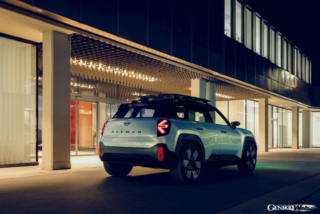「MINI コンセプト エースマン」のエクステリア。