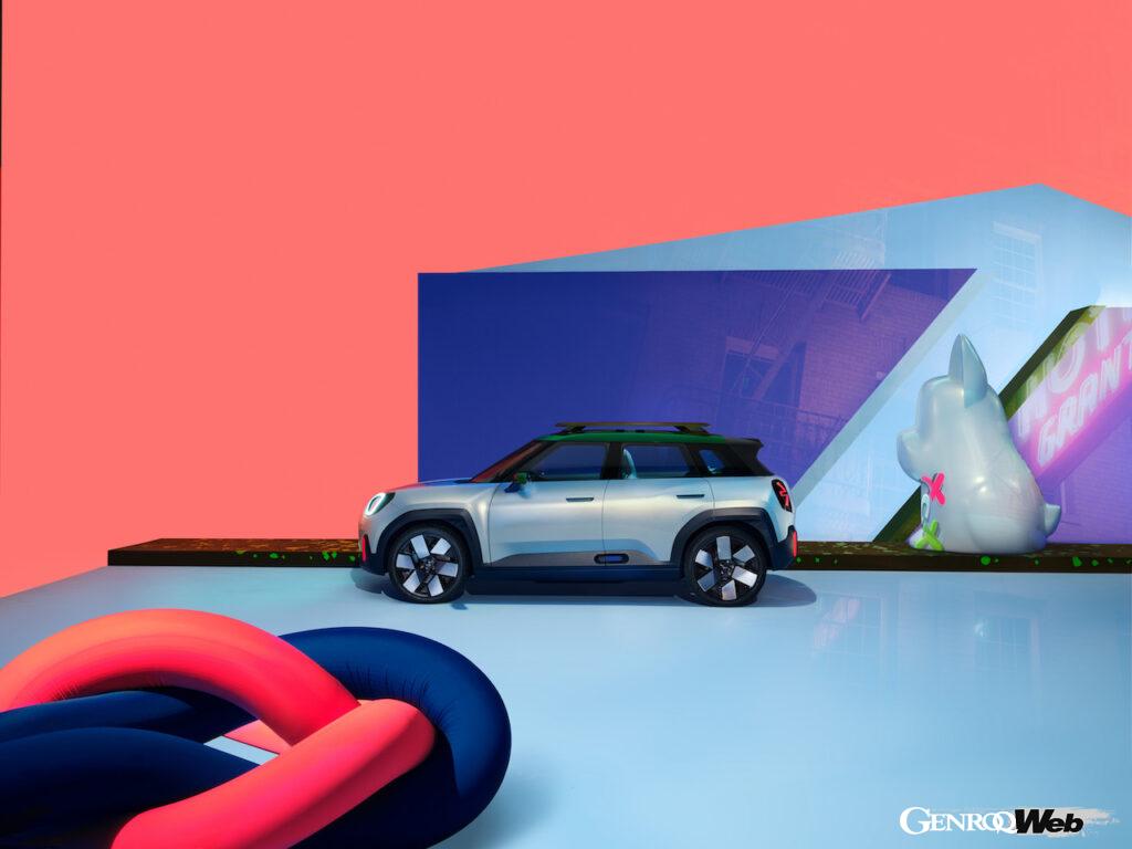 「MINI コンセプト エースマン」のエクステリア。