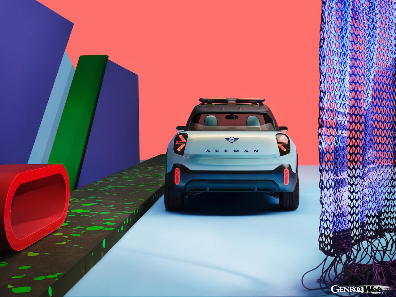 「MINI コンセプト エースマン」のエクステリア。