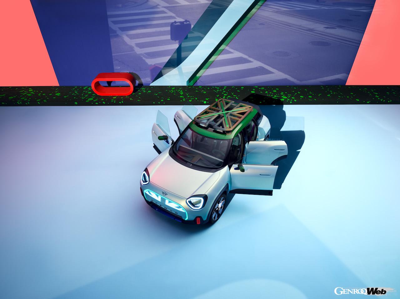 「MINI コンセプト エースマン」のエクステリア。