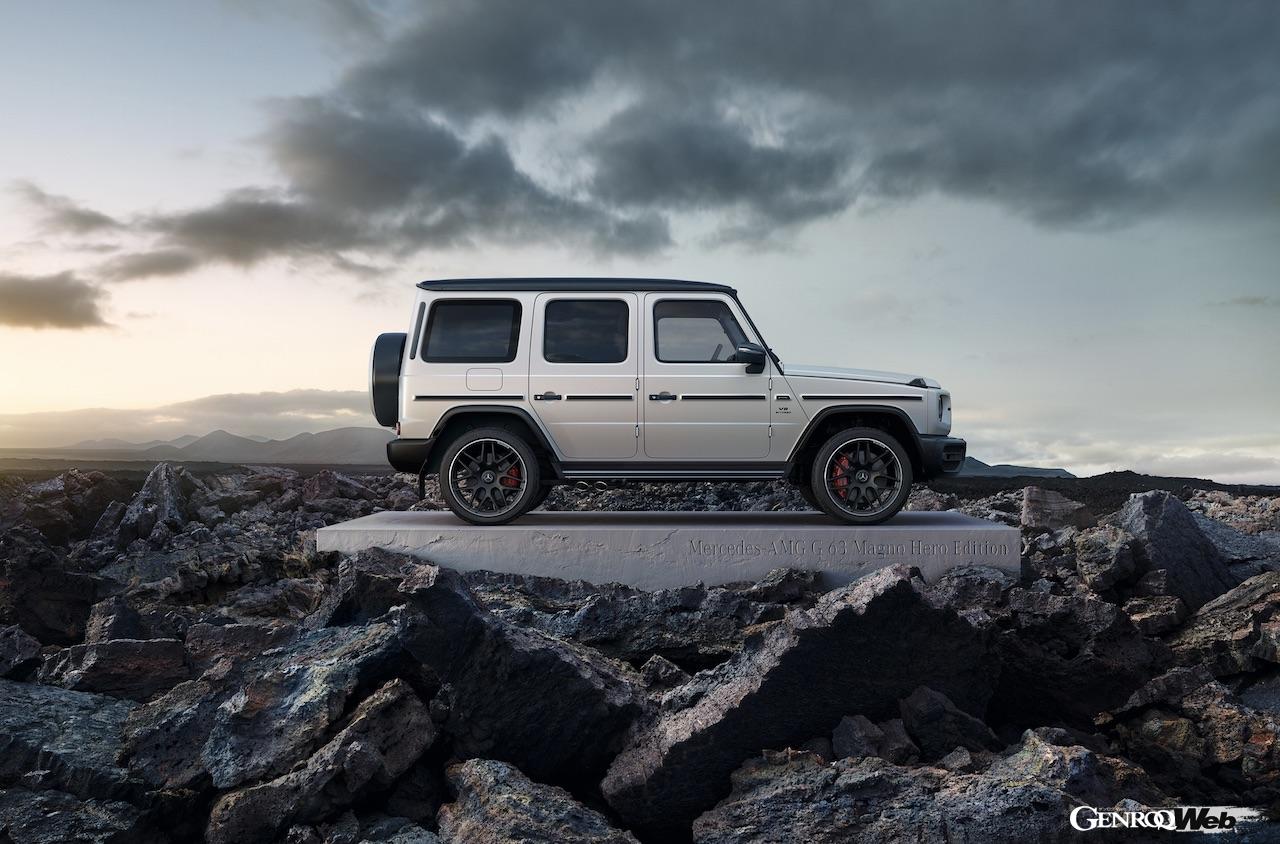 メルセデスAMG G 63 Magno Hero Edition、マグノオパリスホワイト。