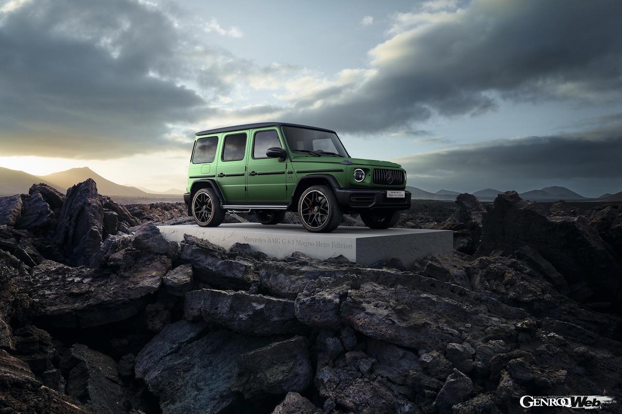 メルセデスAMG G 63 Magno Hero Edition、グリーンヘルマグノ。