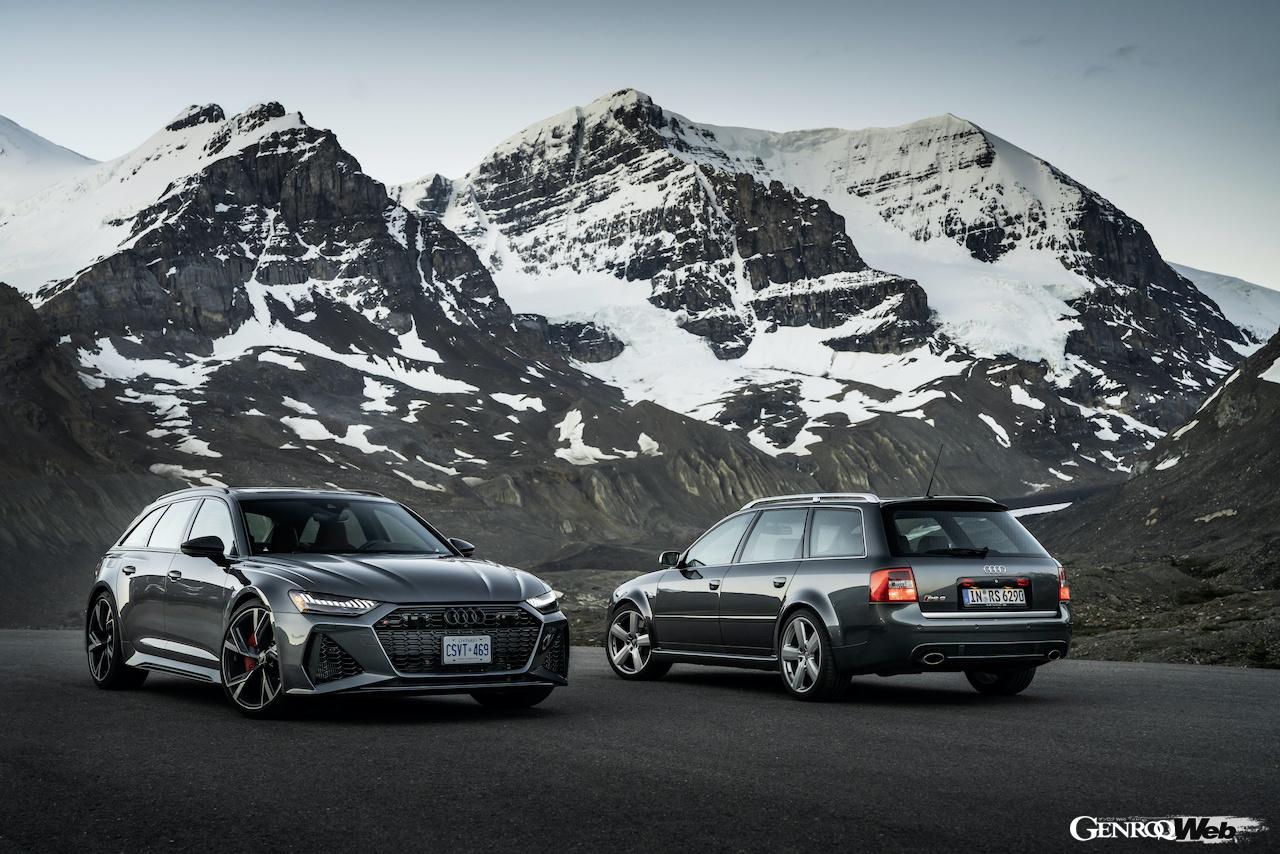 2002年に初代がデビュー後、4世代にわたって進化を続けてきたアウディ RS 6シリーズ。