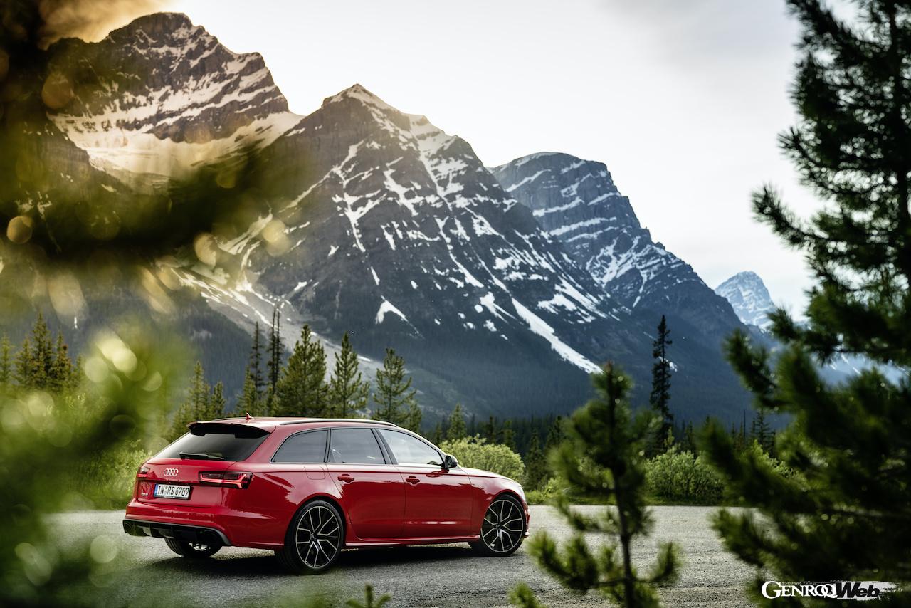 2013年にデビューした三代目アウディ RS 6。