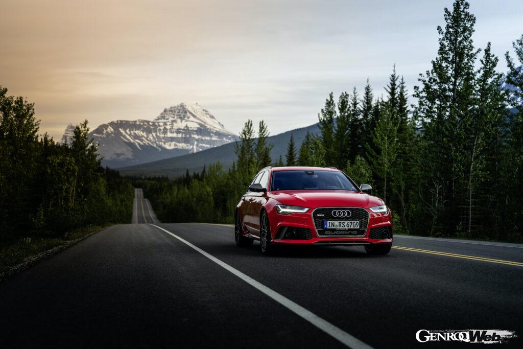 2013年にデビューした三代目アウディ RS 6。