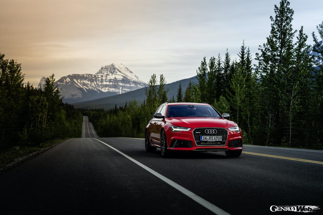 2013年にデビューした三代目アウディ RS 6。