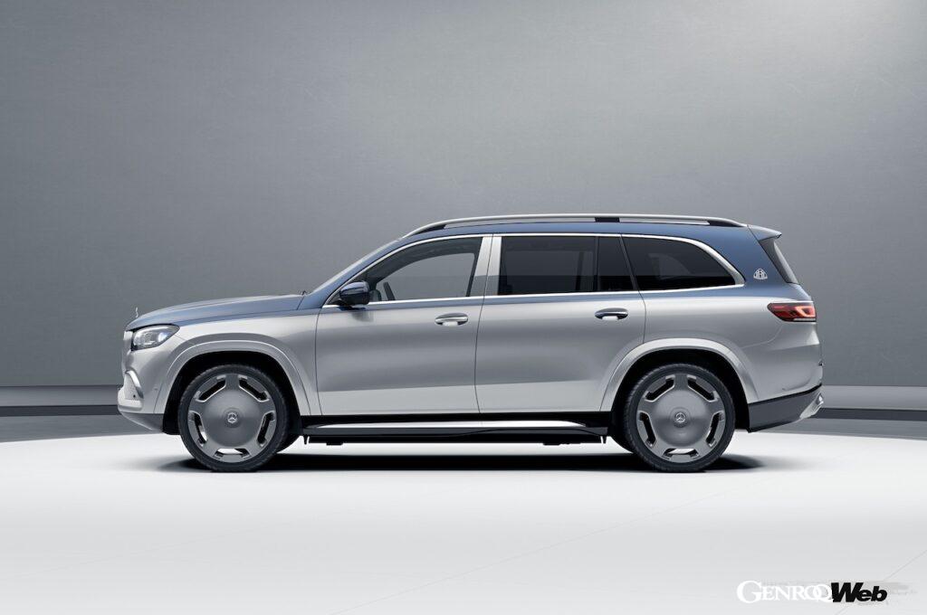 「メルセデス・マイバッハ GLS 600 4MATIC Edition 100」のエクステリア。