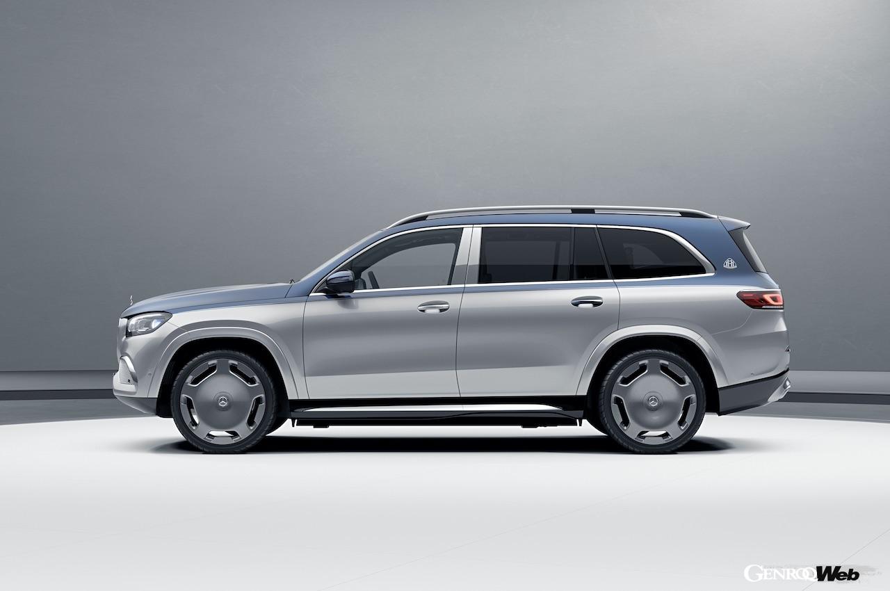 「メルセデス・マイバッハ GLS 600 4MATIC Edition 100」のエクステリア。