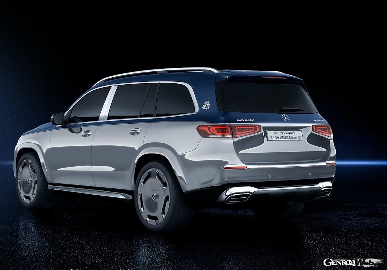 「メルセデス・マイバッハ GLS 600 4MATIC Edition 100」のエクステリア。