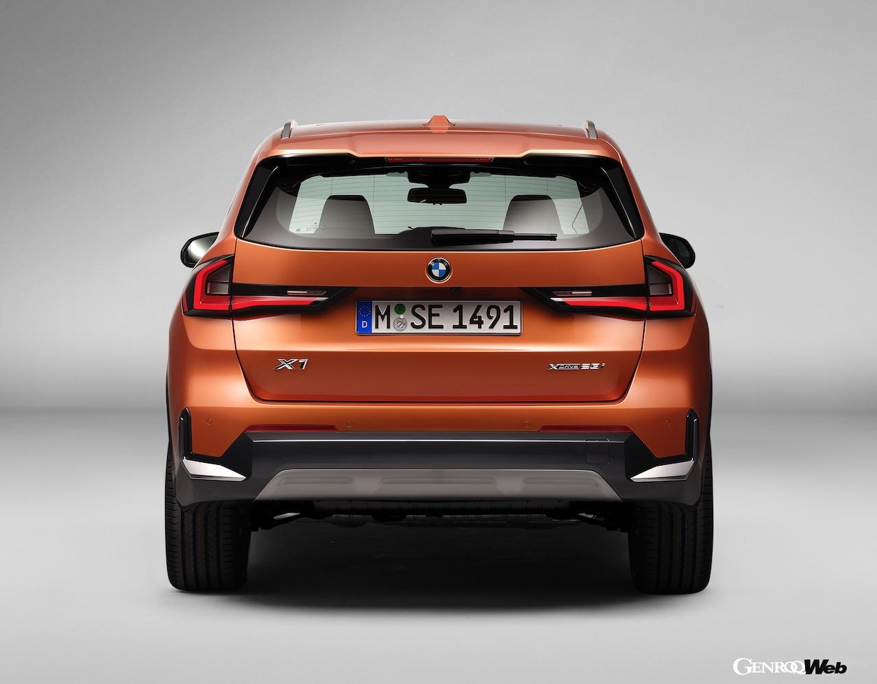 BMW X1のリヤビュー