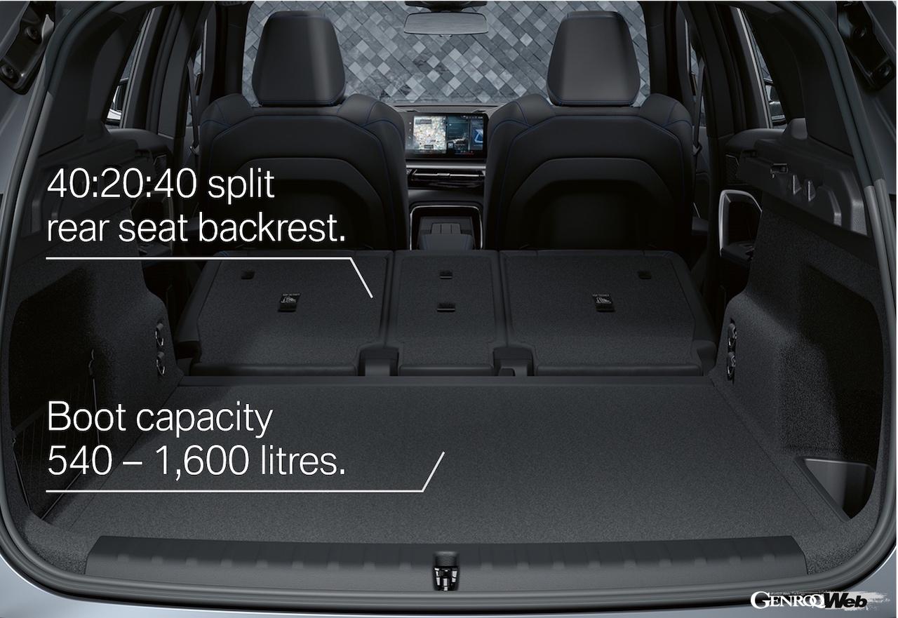 BMW X1のラゲッコンパートメント