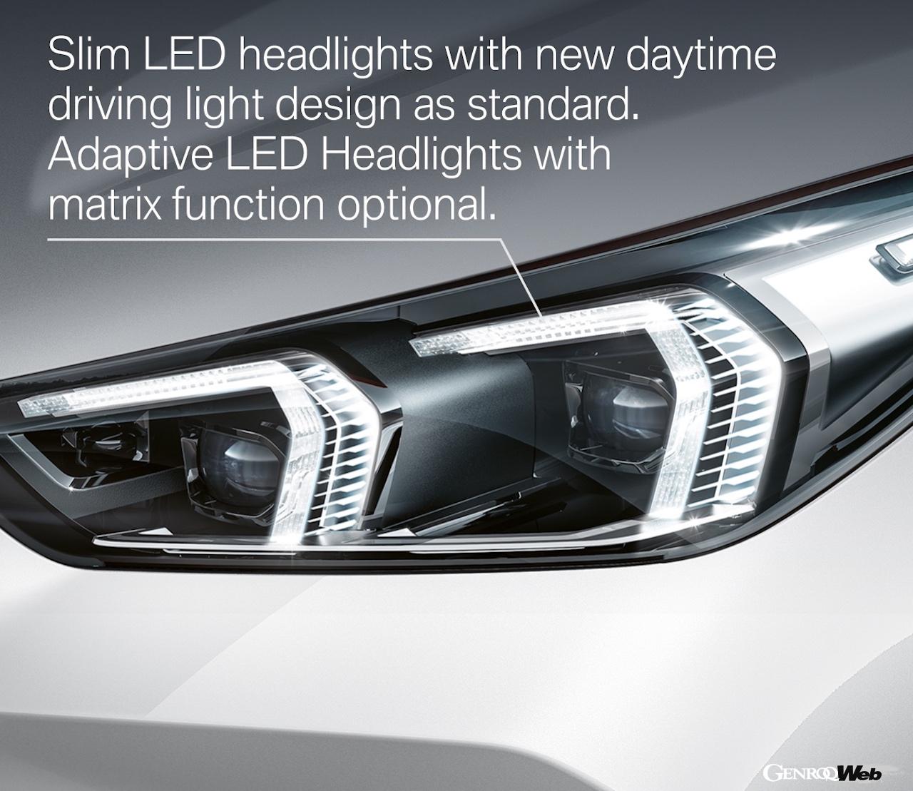 BMW X1のヘッドライト