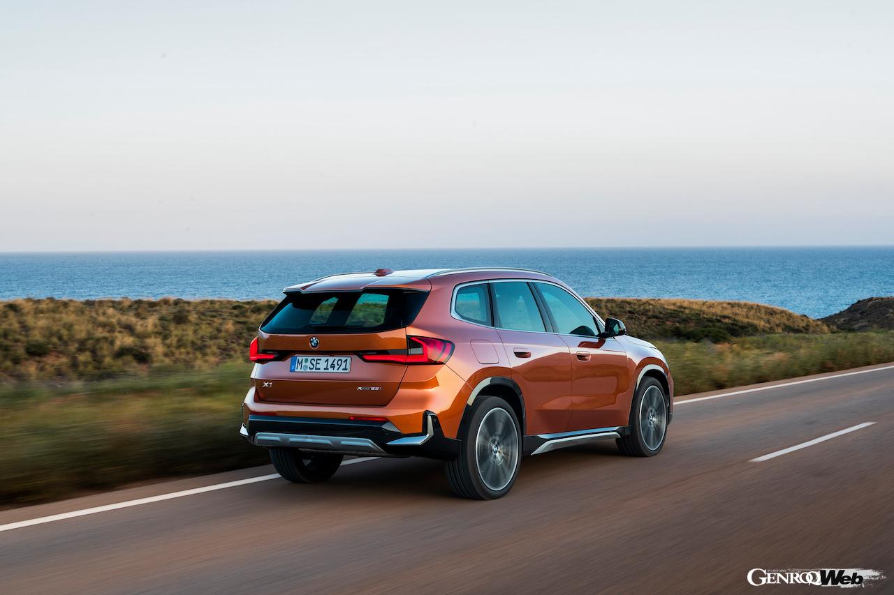 BMW X1のリヤビュー