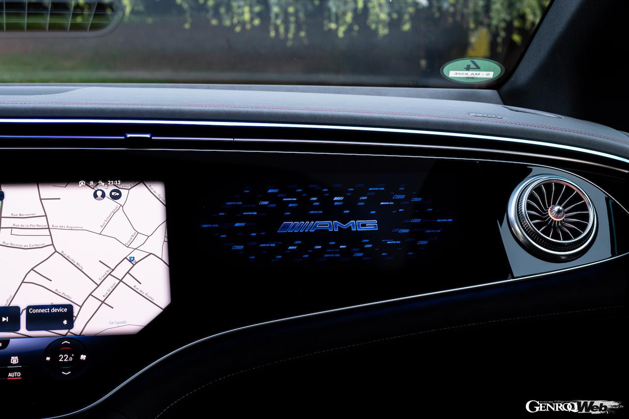 メルセデスAMG EQE 53 4MATIC＋のダッシュボード