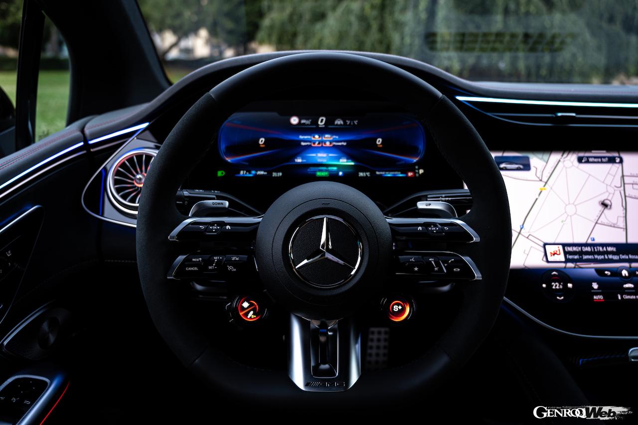 メルセデスAMG EQE 53 4MATIC＋のコクピット