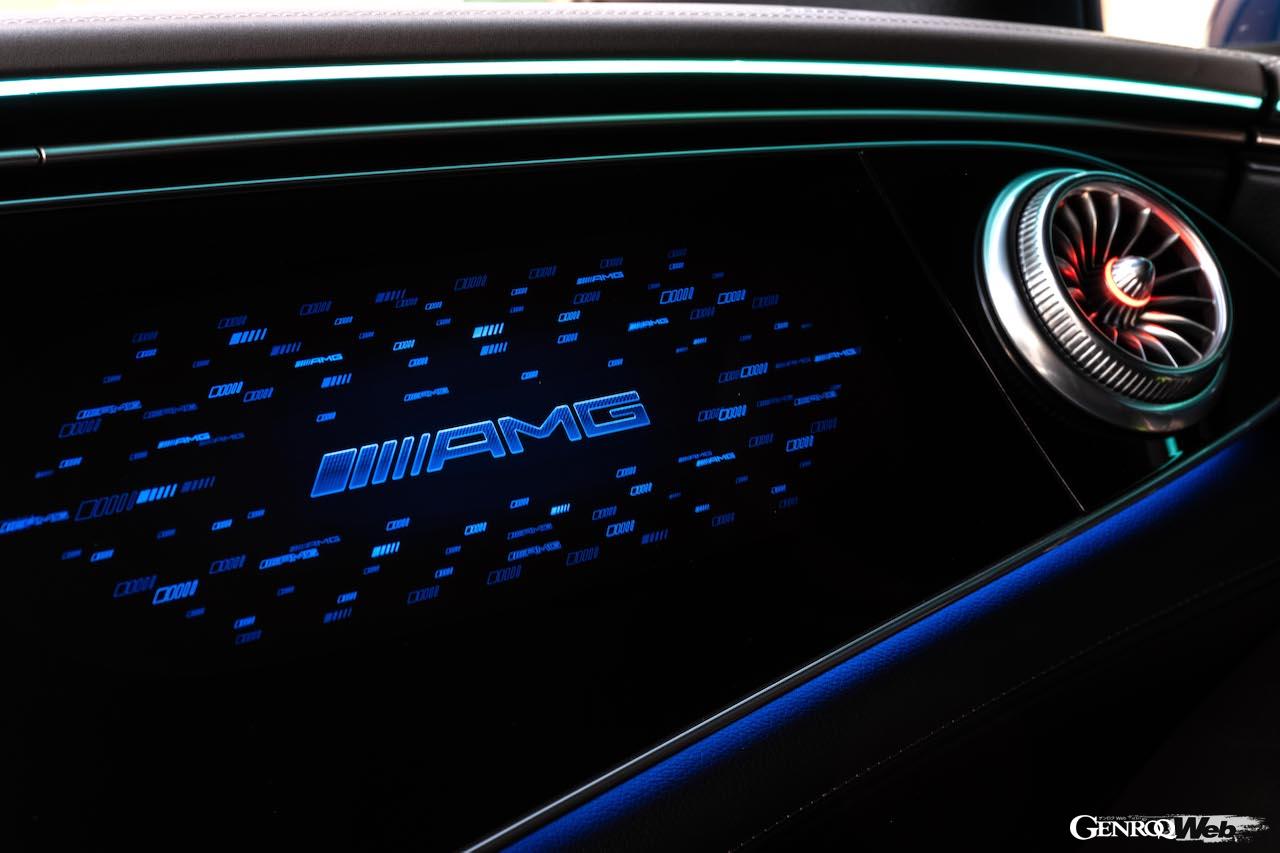 メルセデスAMG EQE 53 4MATIC＋のダッシュボード