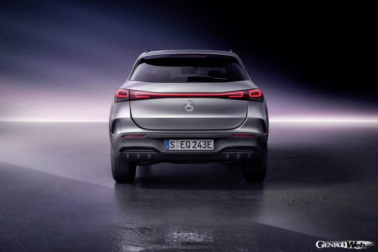 メルセデス・ベンツ EQAのリヤビュー