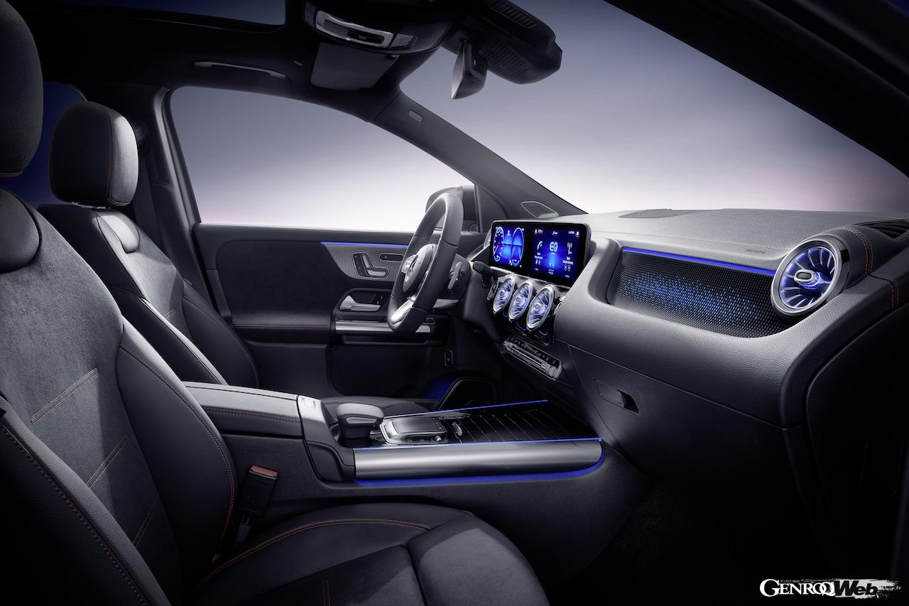 メルセデス・ベンツ EQAのインテリア