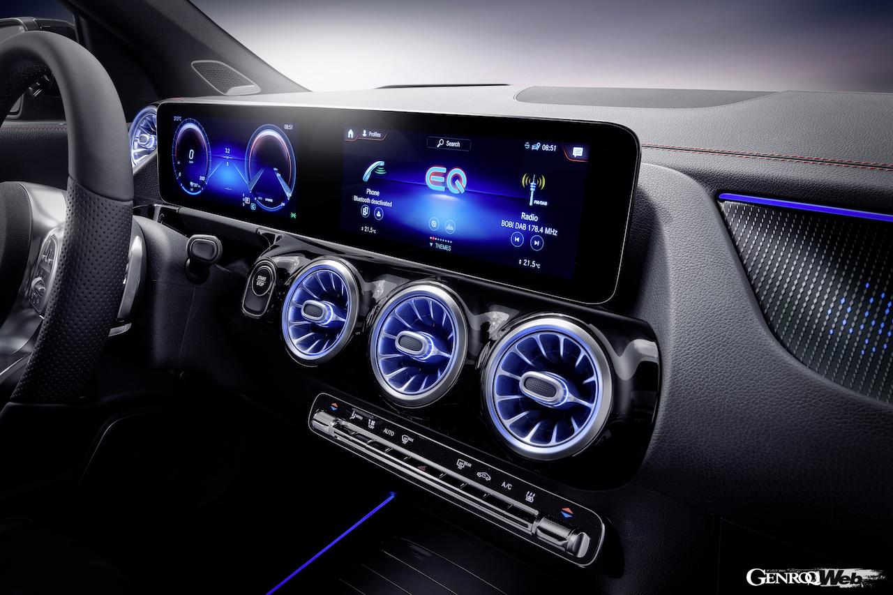 メルセデス・ベンツ EQAのダッシュボード